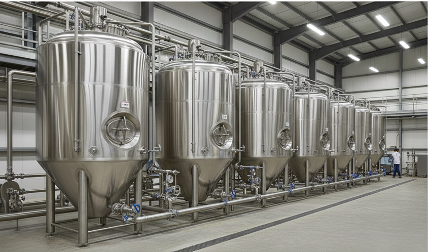 Tanks supply and installation